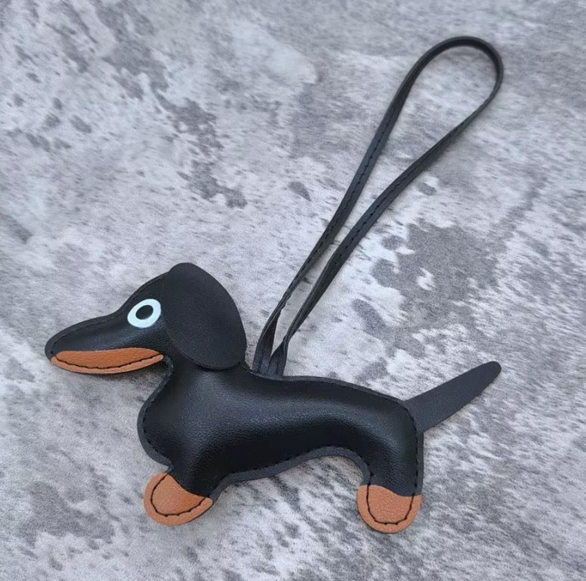 Dachshund Dog Bag Charm