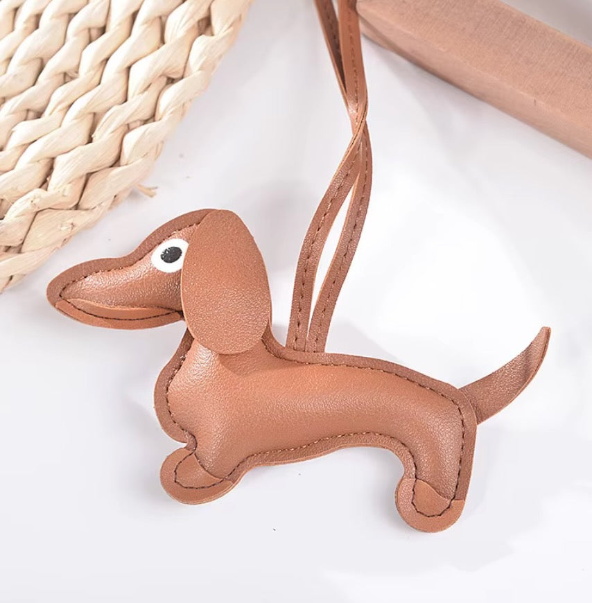 Dachshund Dog Bag Charm
