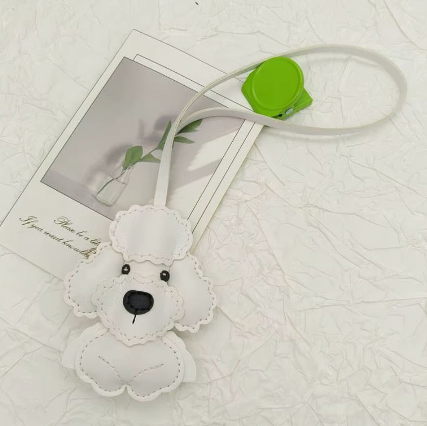 Poodle Bag Charm