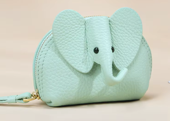 Baby Elephant Coin Purse