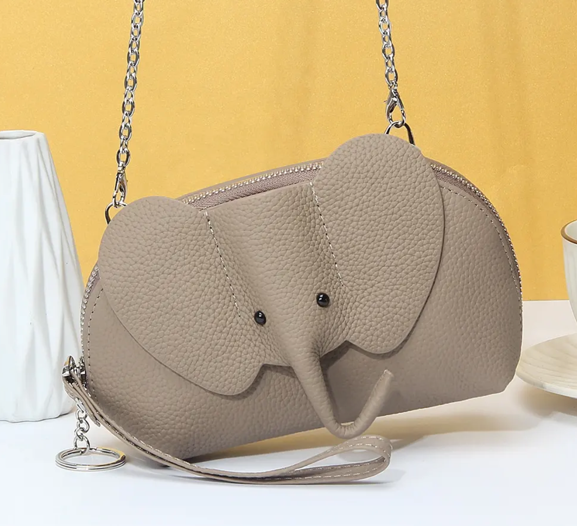 Elephant Purse with Chain