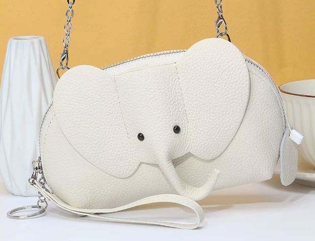 Elephant Purse with Chain