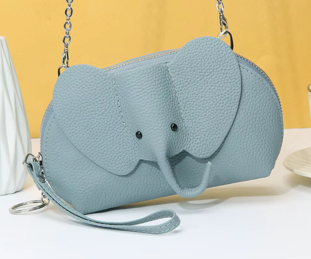 Elephant Purse with Chain