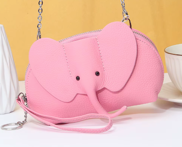 Elephant Purse with Chain