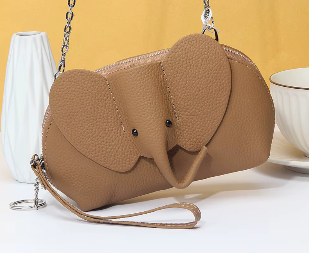 Elephant Purse with Chain