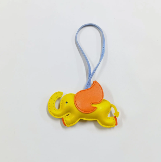 Flying Elephant Bag Charm