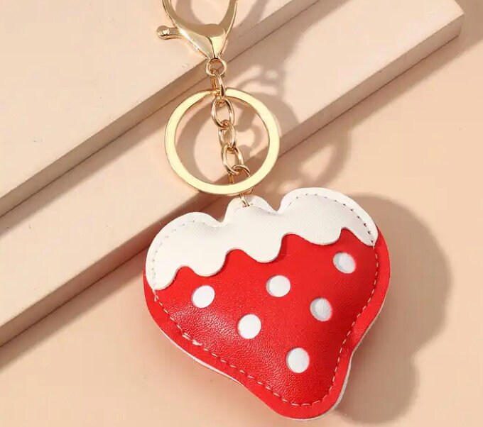 Strawberry Keychain | Bag Charm