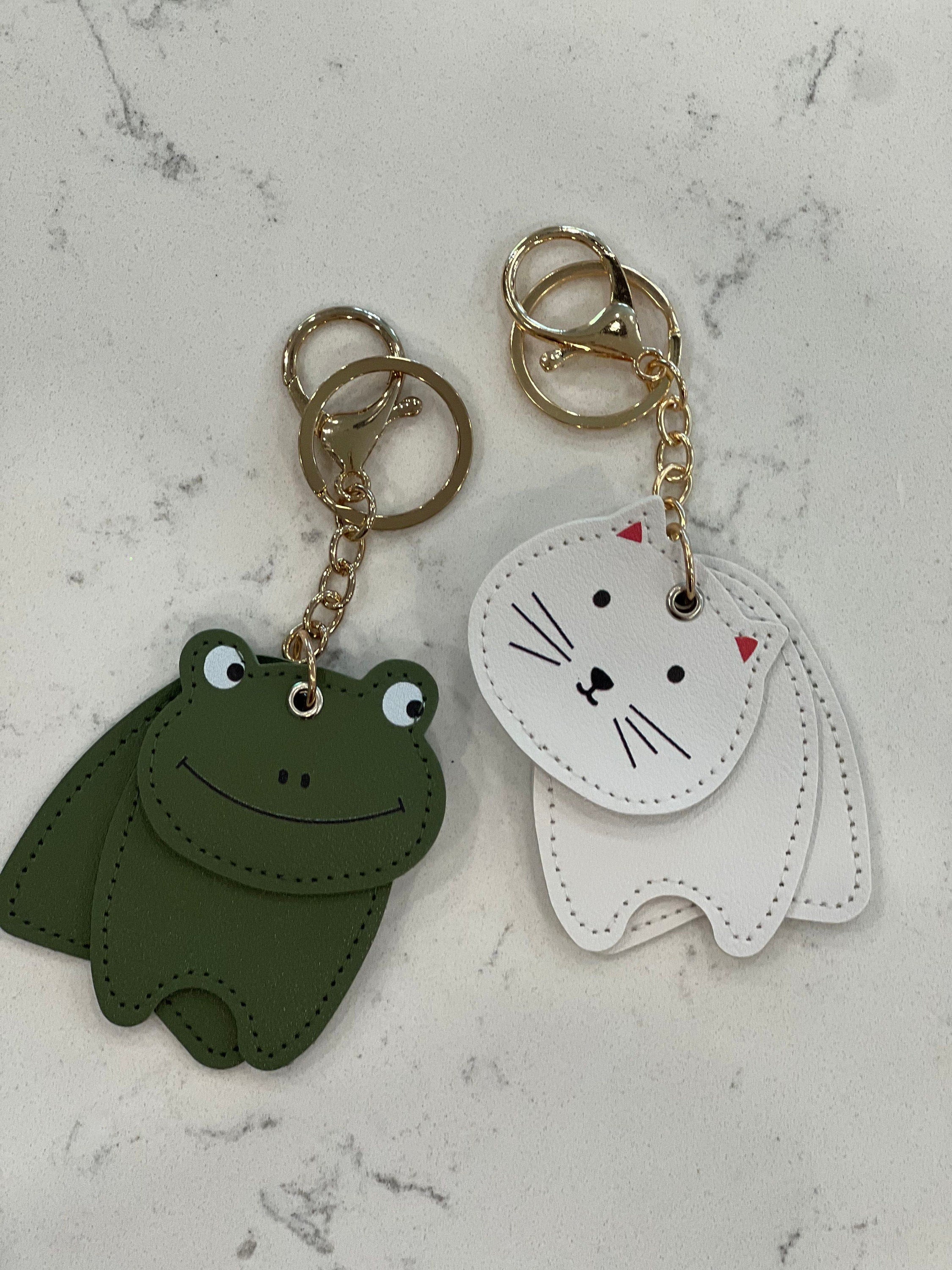 Frog Keychain | Cat Keychain