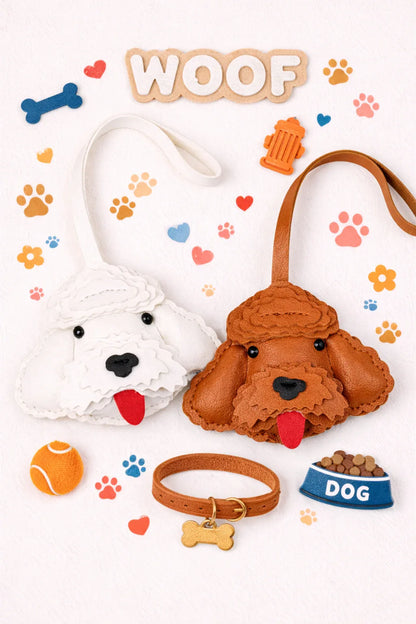 Fluff & Fetch Poodle Bag Charm - Roxy's Collectables