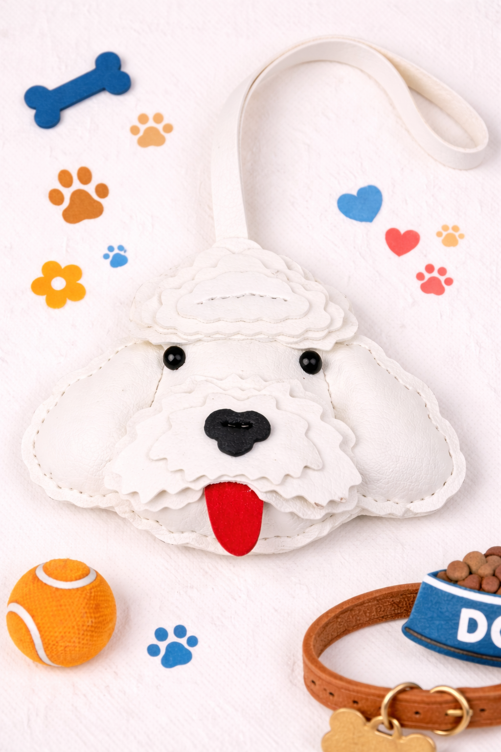 Fluff & Fetch Poodle Bag Charm