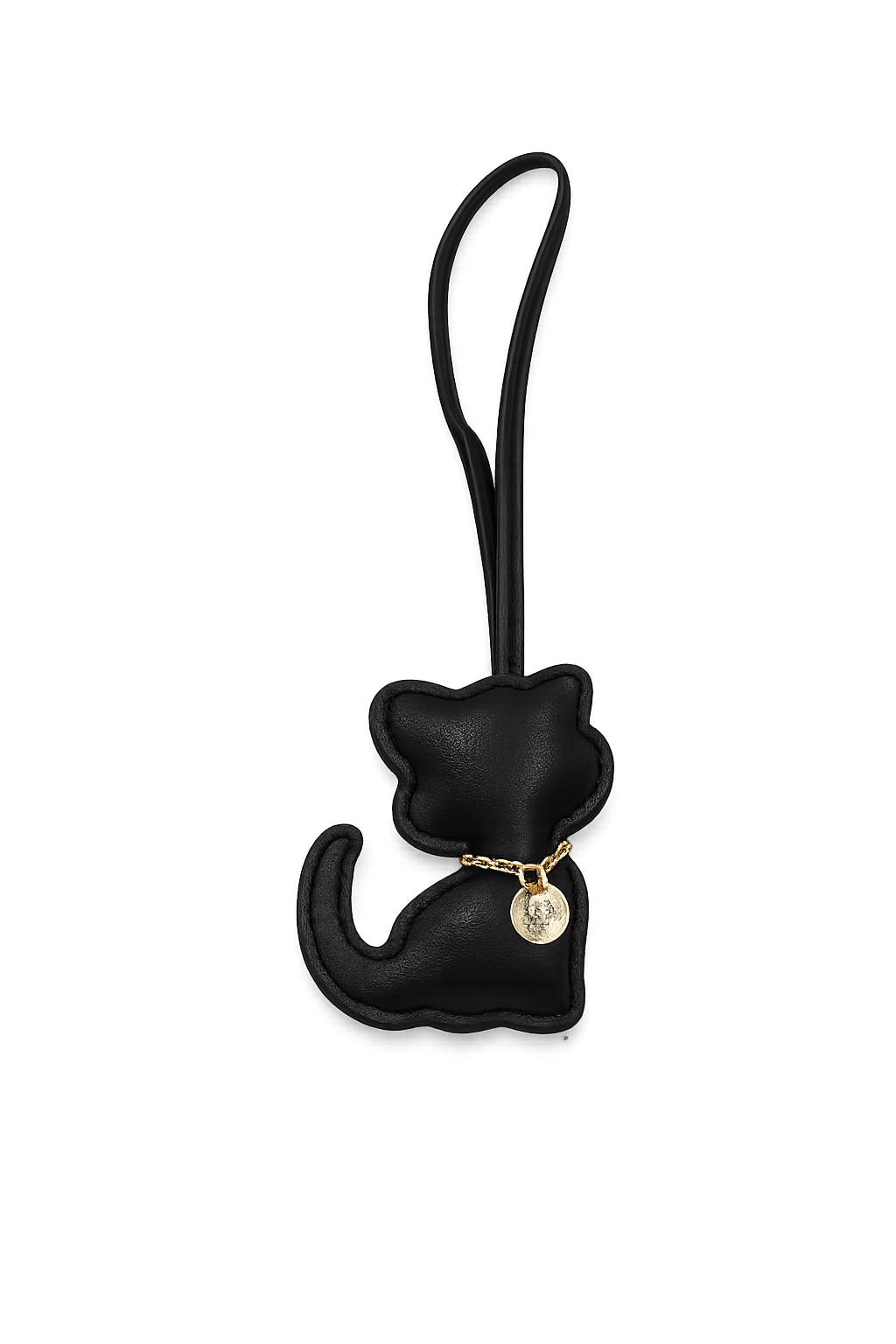 Cozy Kitty – Handmade Leather Kitten Bag Charm | Cute Cat Purse Charm | Kawaii Cat Accessory | Gift for Cat Lovers