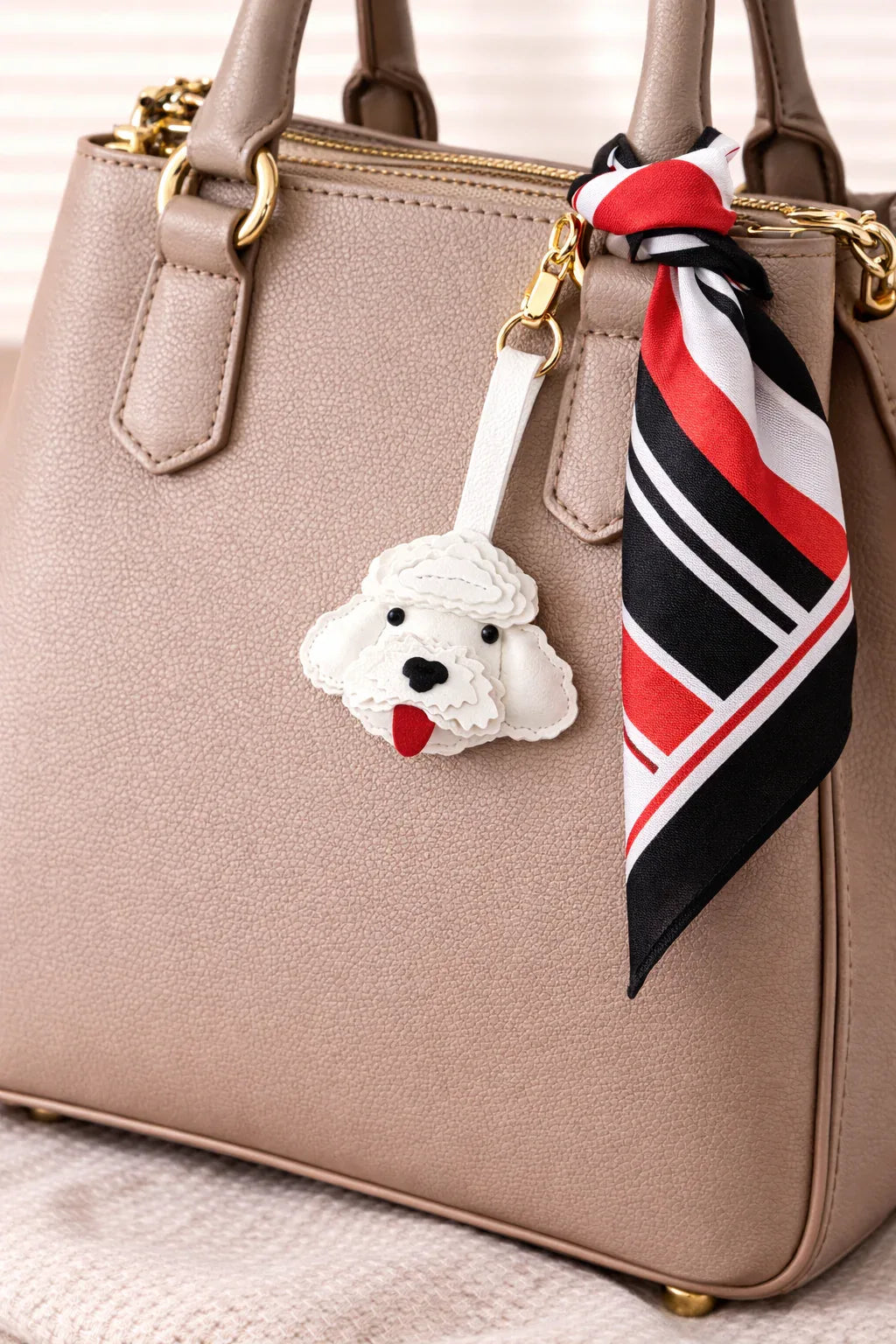 Fluff & Fetch Poodle Bag Charm - Roxy's Collectables