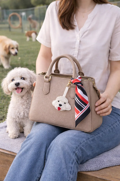 Fluff & Fetch Poodle Bag Charm - Roxy's Collectables