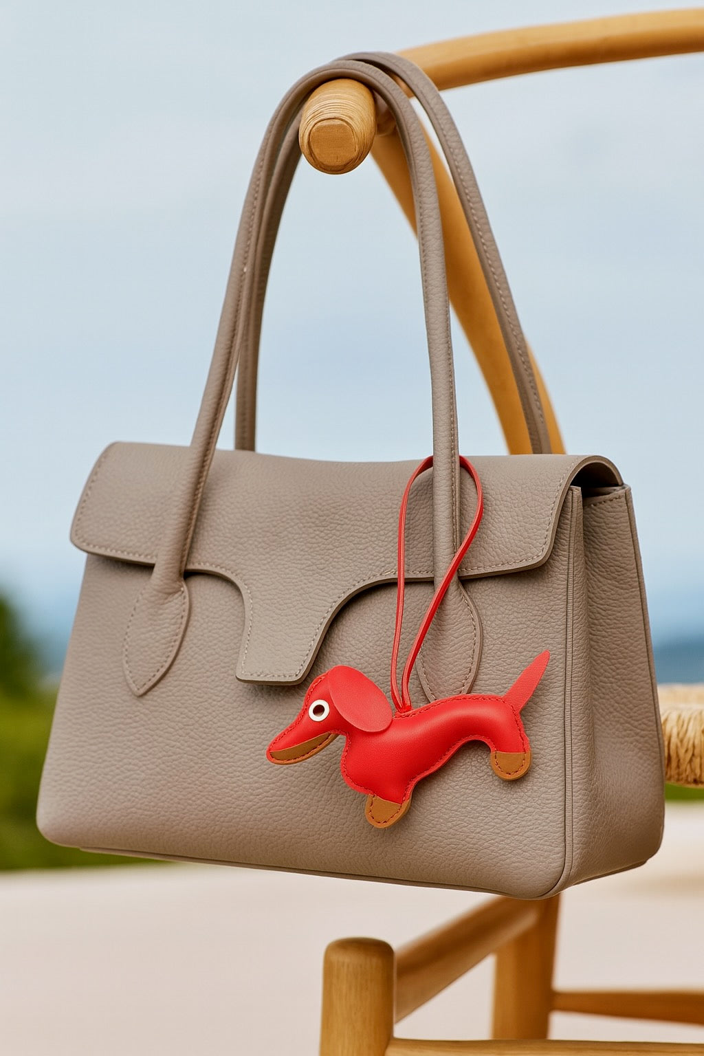Dachshund Dog Bag Charm