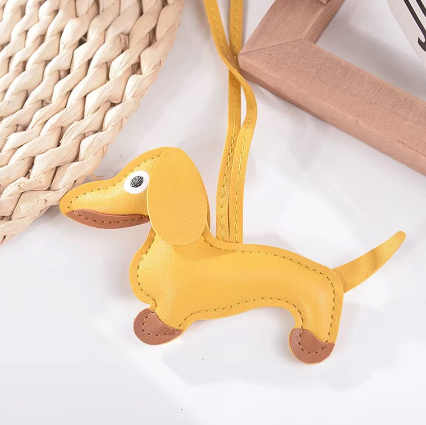 Dachshund Dog Bag Charm