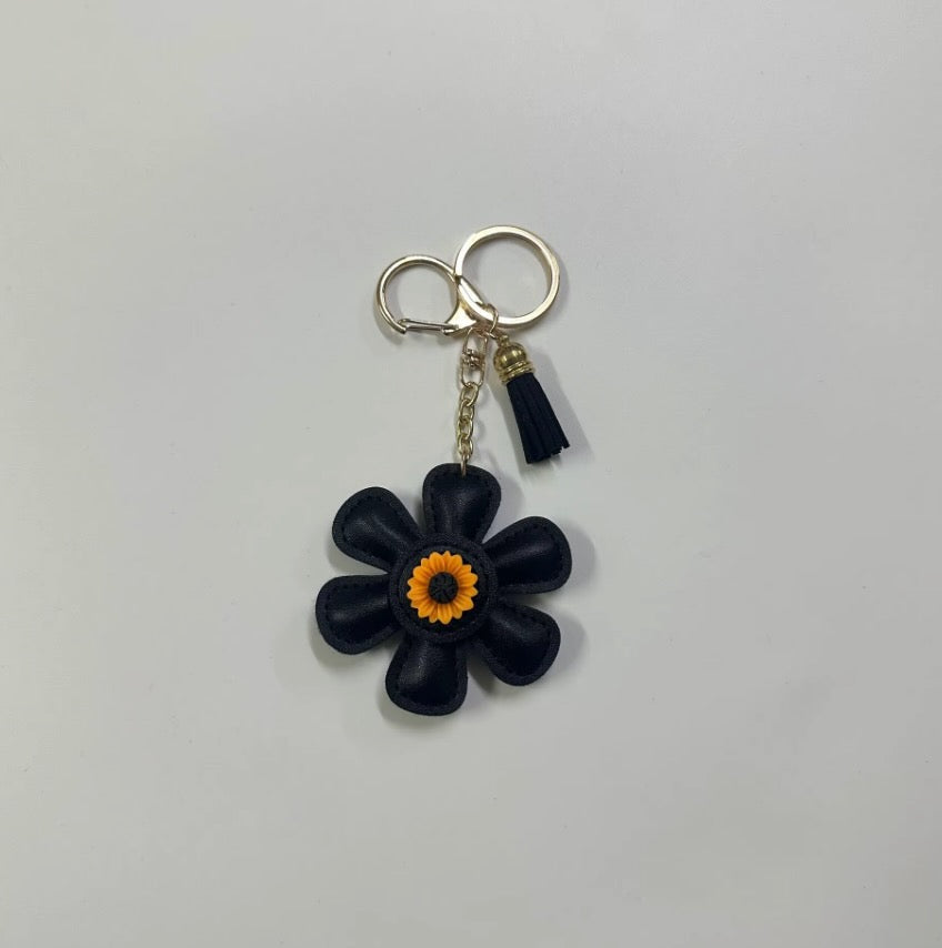 Daisy Flower Bag Charm