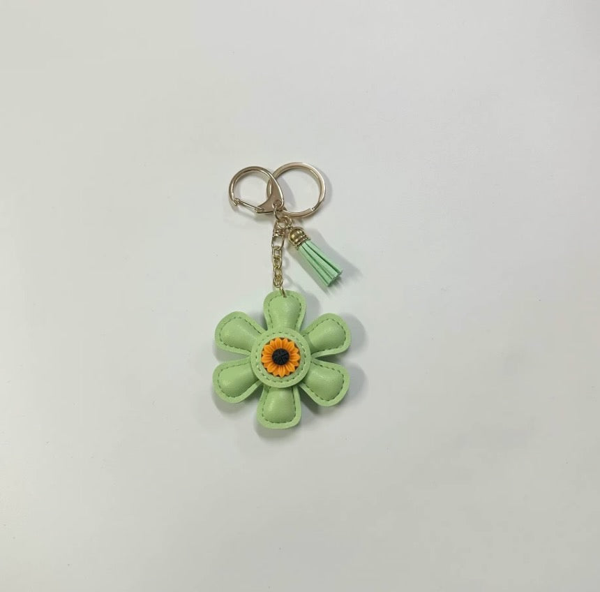 Daisy Flower Bag Charm