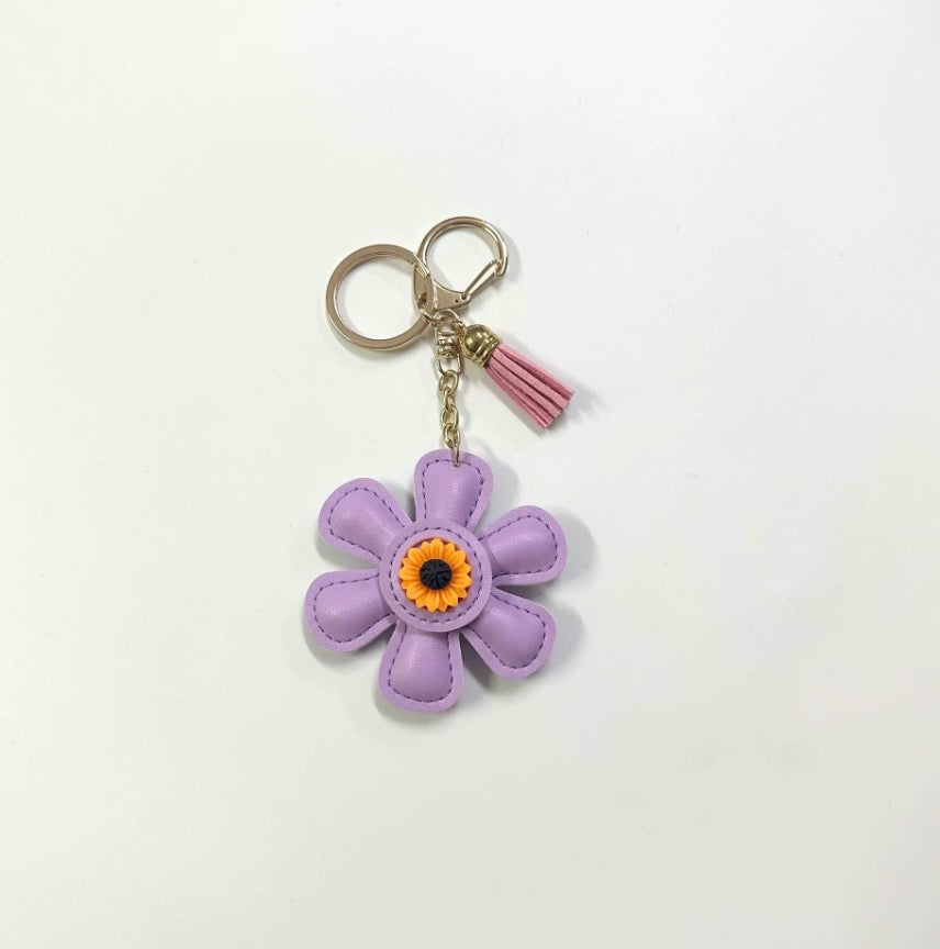 Daisy Flower Bag Charm
