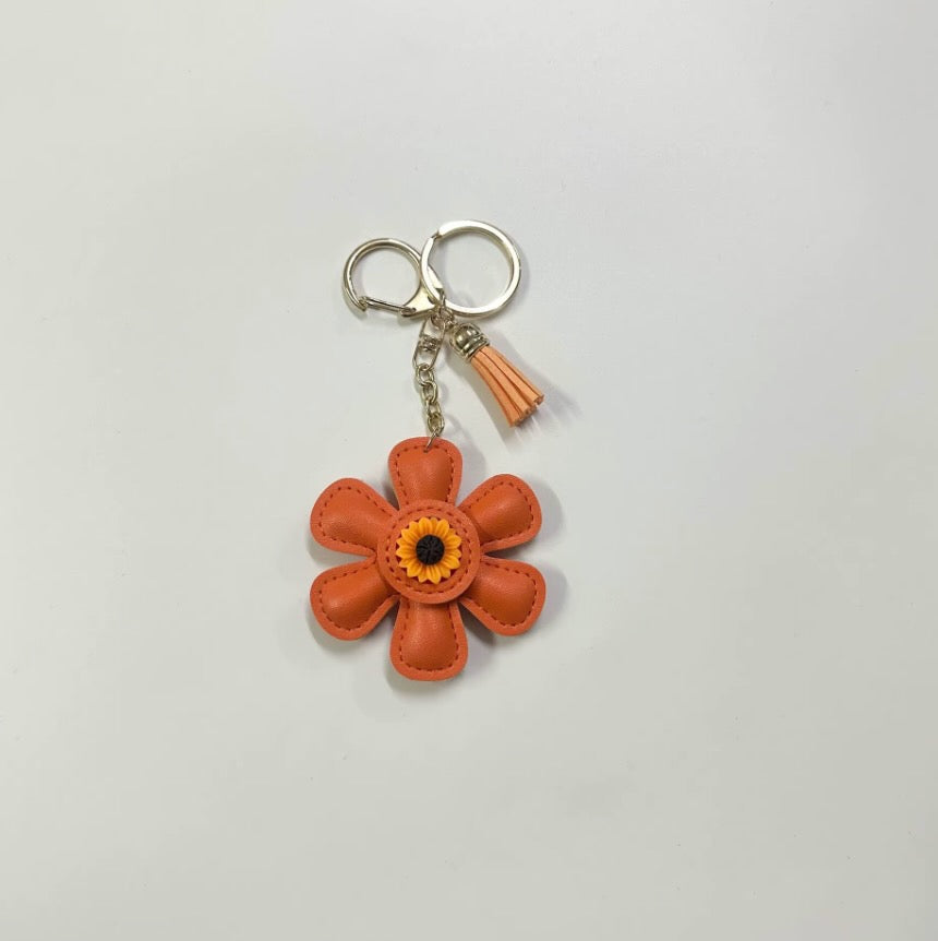 Daisy Flower Bag Charm