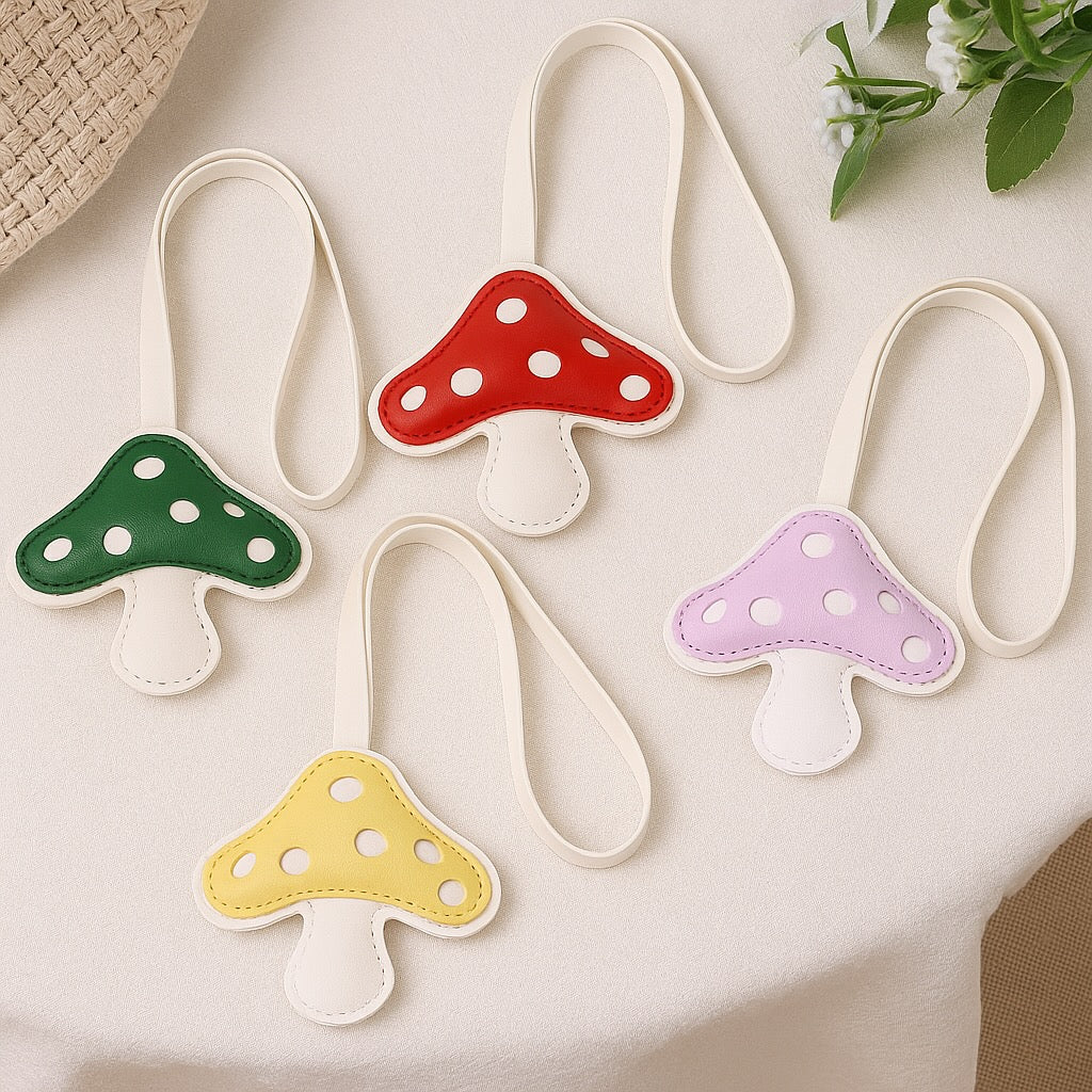 Mushroom Bag Charm