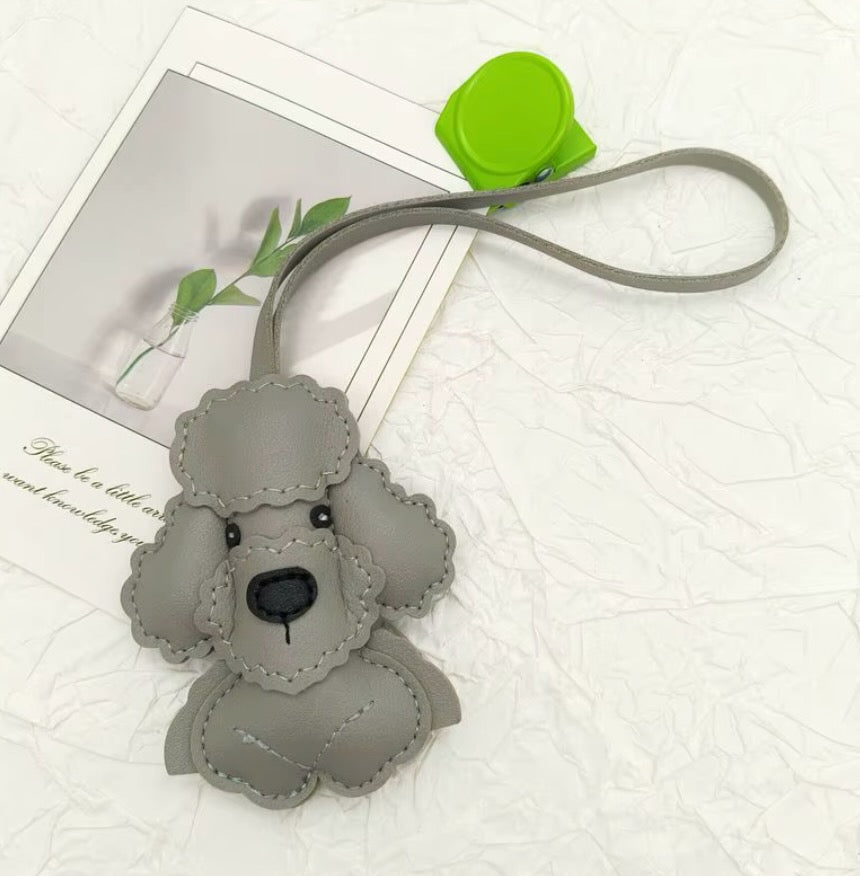 Poodle Bag Charm
