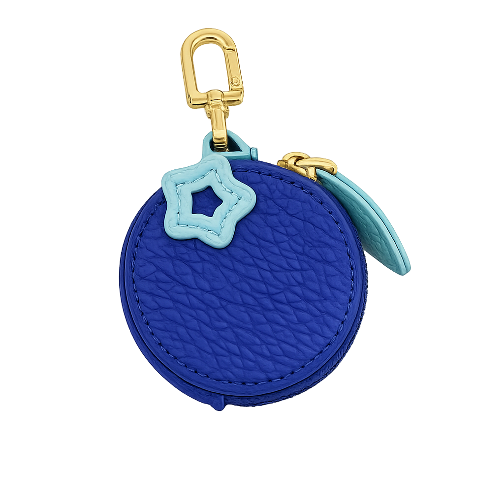 Little Fruit MinisTM Coin Purse | Mini Fruit Coin Pouch Keychain | Strawberry Peach Orange Blueberry Bag Charm