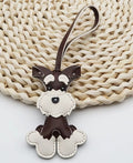 Schnauzer Dog Bag Charm