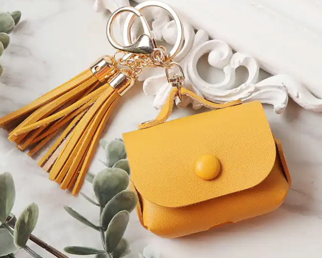AirPods Leather Case Keychain