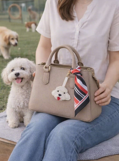 Fluff & Fetch Poodle Bag Charm