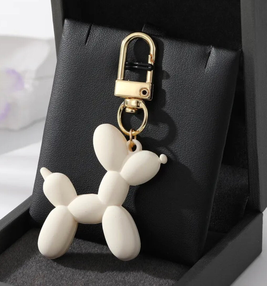 Balloon hot sale dog keyring